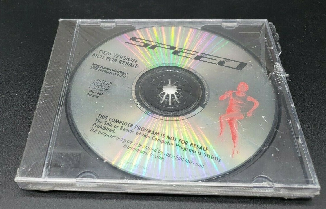 SPEED by Knowledge Adventure CD-ROM Bundle Vintage PC New