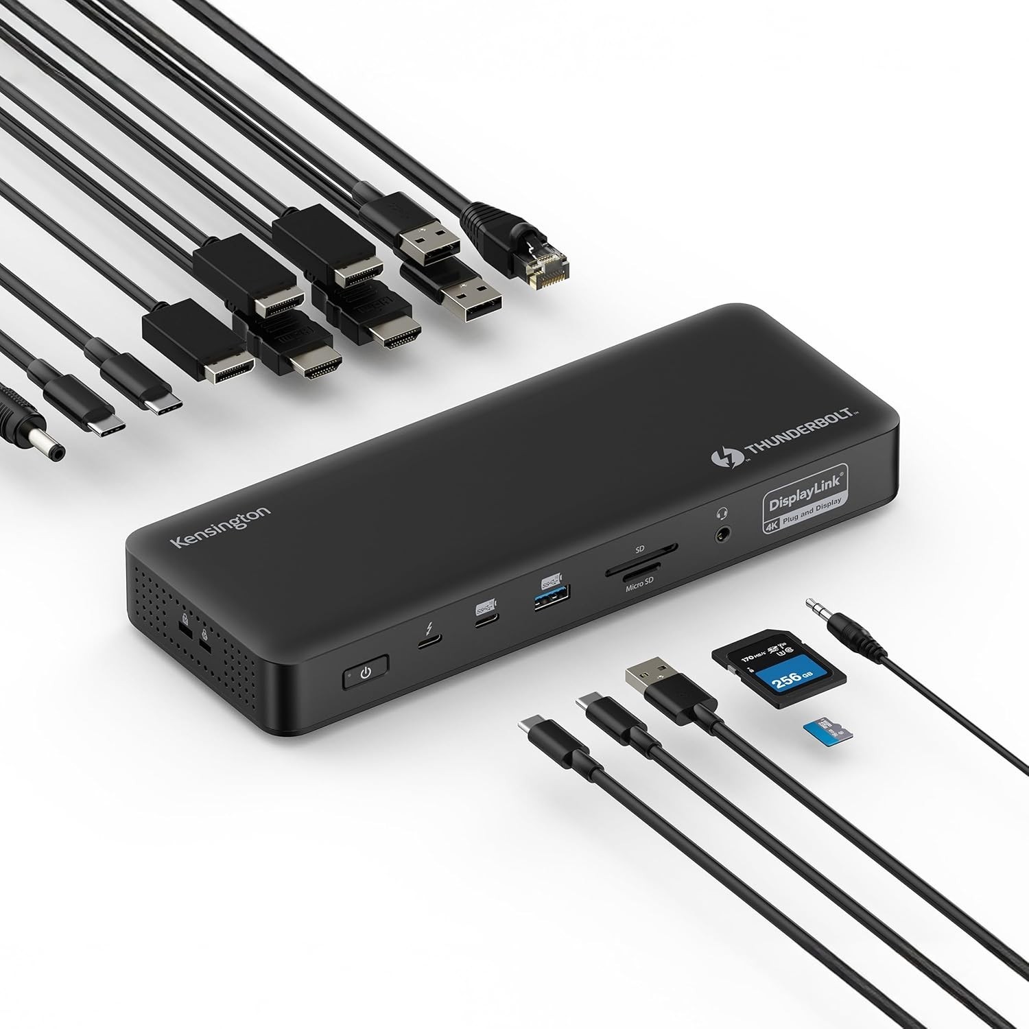 Kensington SD5910T DisplayLink Docking Station Thunderbolt 4, Quad 4K