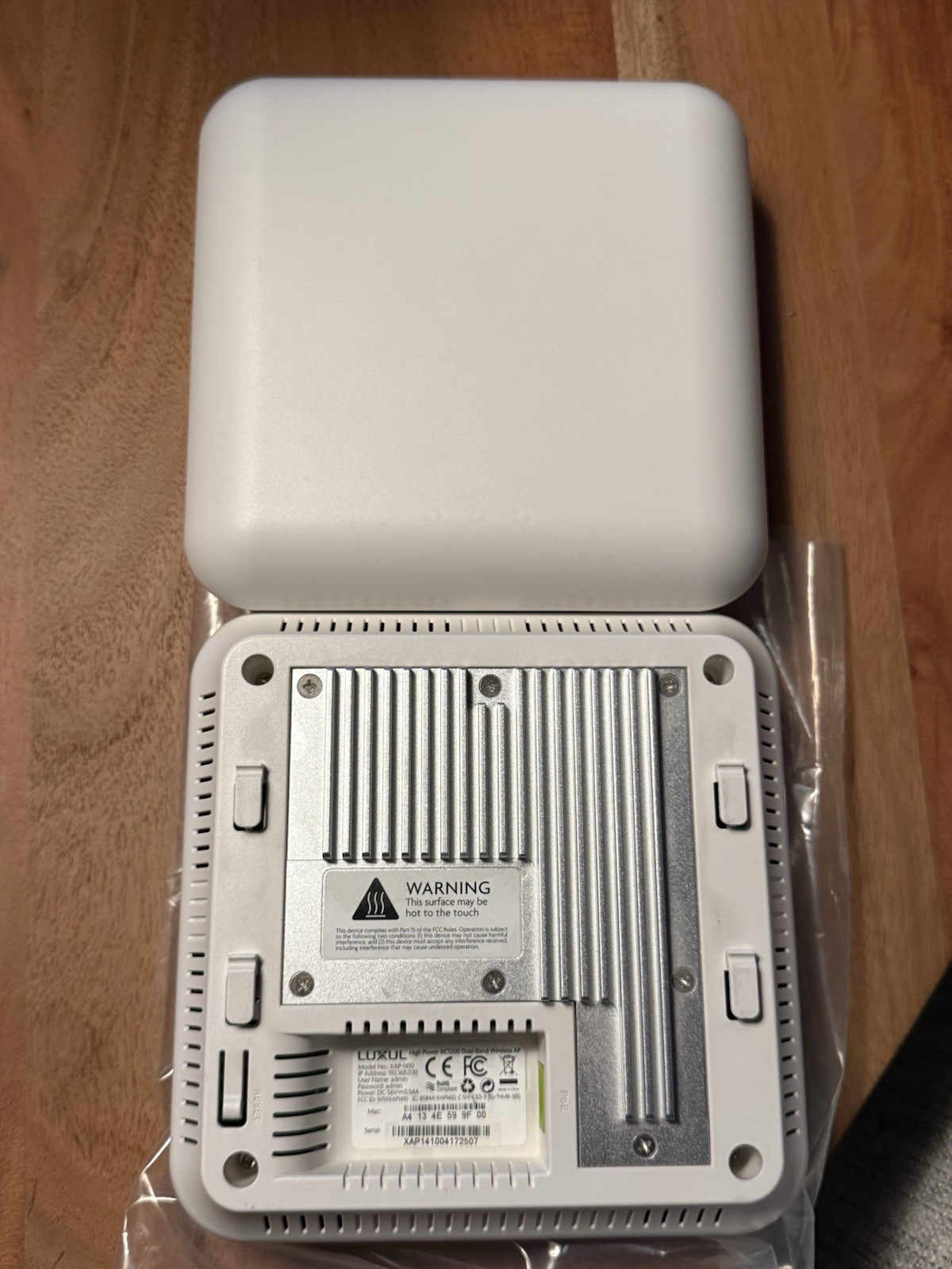 Luxul XAP-1410 AC1200 Dual-Band WiFi Access Point PoE High Power Tested