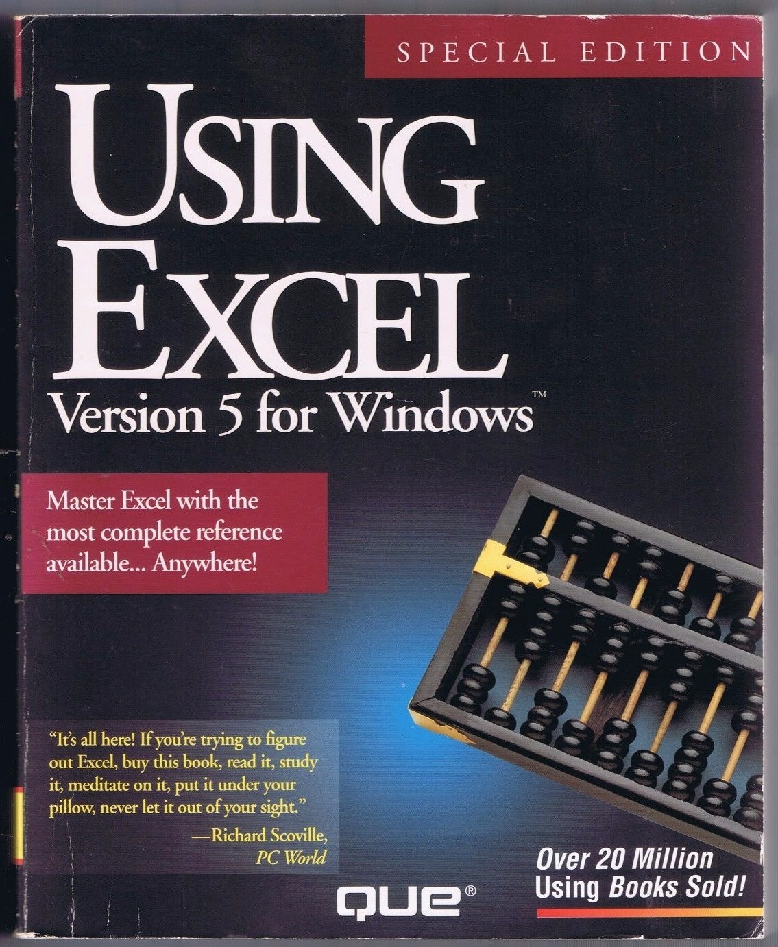 Using Excel Version 5 for Windows Special Edition (1993, QUE) Free US Shipping