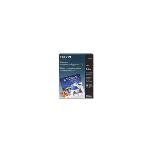 Epson S041468 50 SHEET 11X14 BORDERLESS MATTE HEAVYWEIGHT PAPER