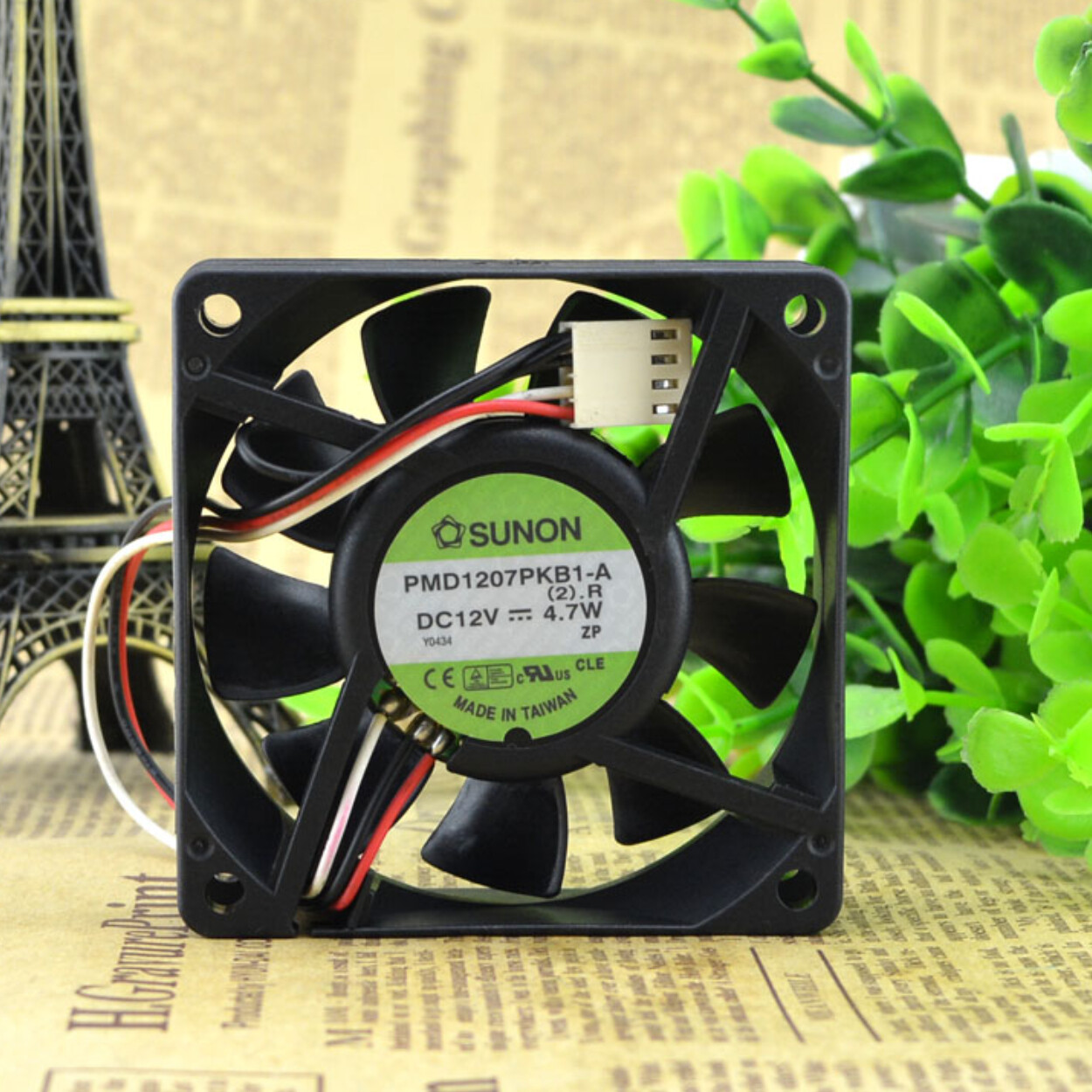 SUNON 7020 7cm 12V 4.7W PMD1207PKB1-A Industrial Cooling Fan Quiet