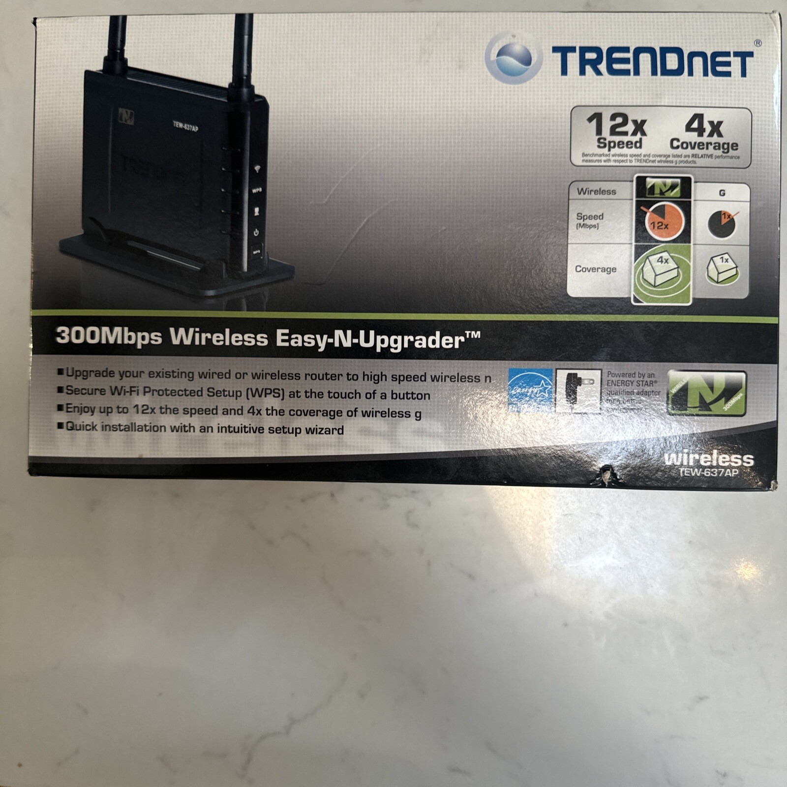 TRENDnet 300 Mbps Wireless Easy-N-Upgrader (TEW-637AP)