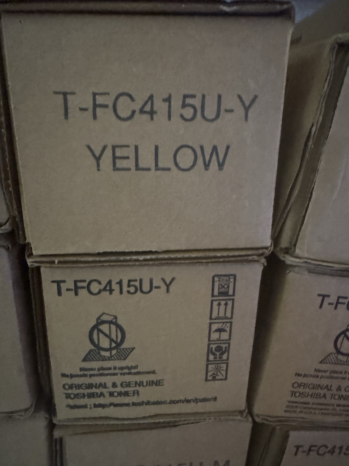 Toshiba TFC415UY Yellow Toner Cartridge
