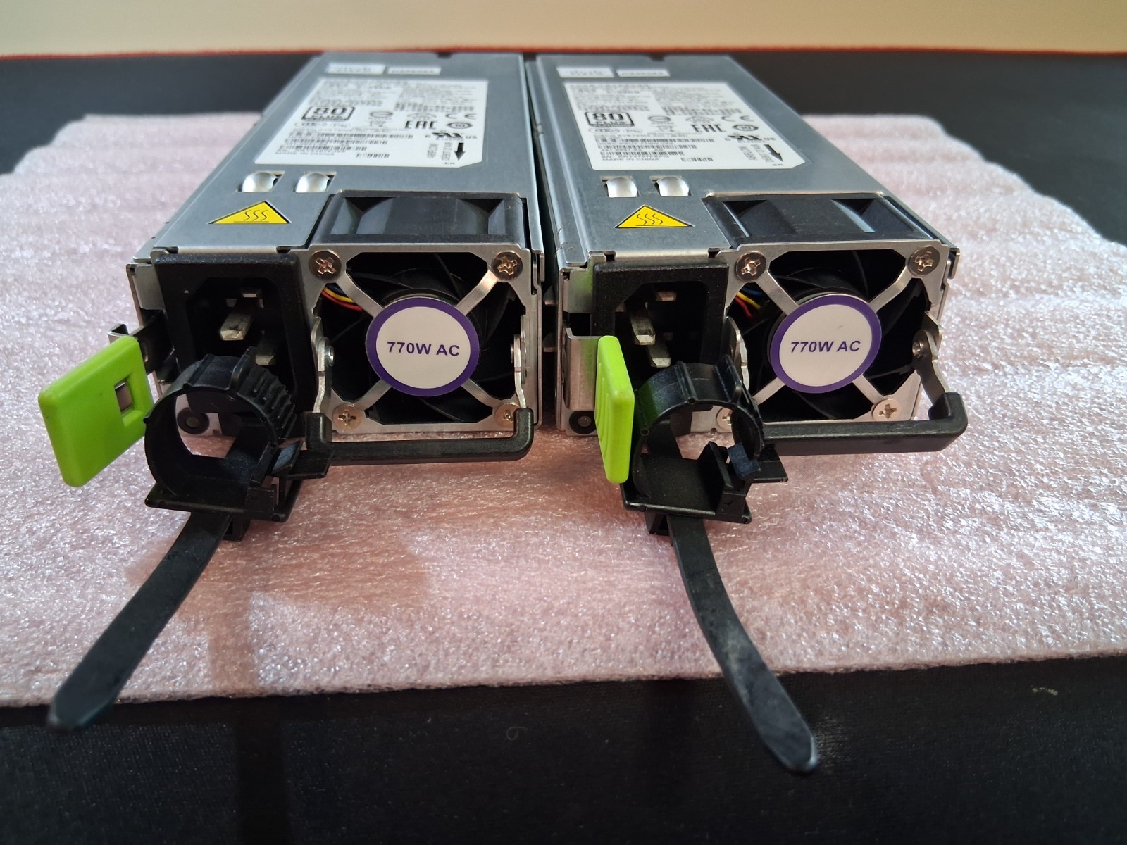 Lot of 2 Cisco 700-014160-0000 Power Supply UCSC-PSU1-770W 341-0591-0