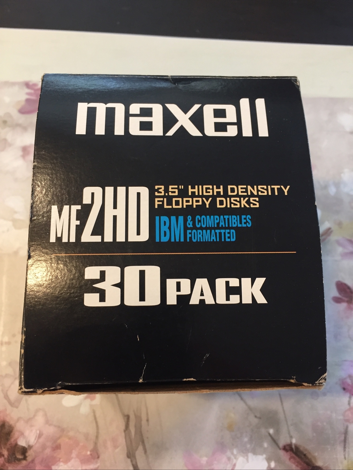 MAXELL Floppy Diskettes 3.5" 1.44MB MF 2HD PC Formatted 24 Pack Open Box -J