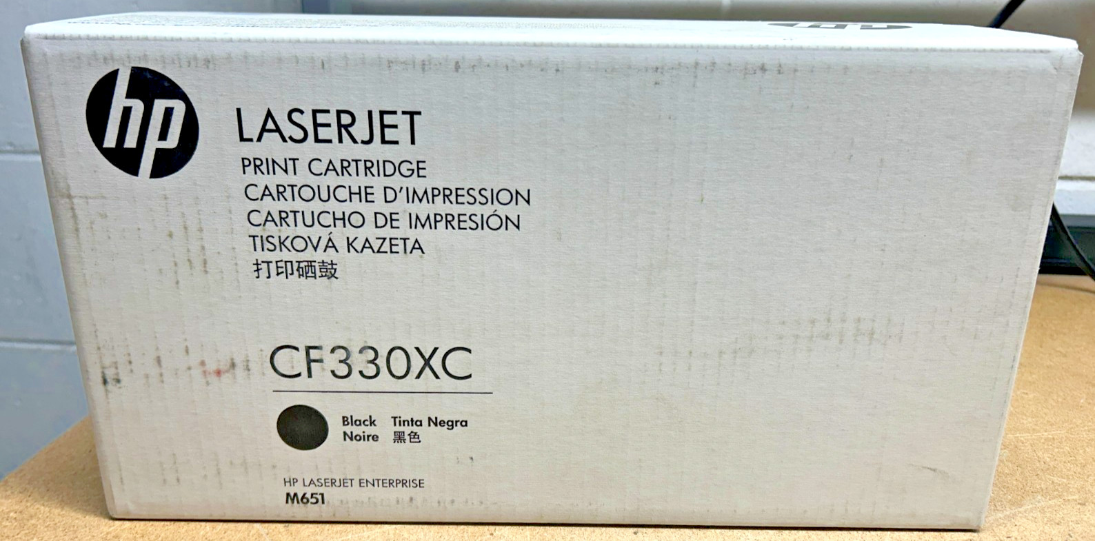 Genuine HP LaserJet CF330XC / 654X High Yield Black Toner for M651