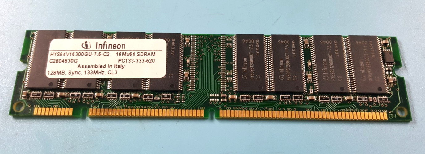 Infineon HYS64V16300GU-7.5-C.2 128MB Memory RAM