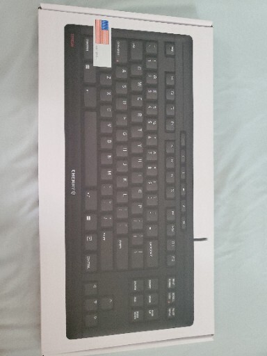New Sealed Cherry Stream Keyboard TKL Wired USB Black 72 Standard Keyboard
