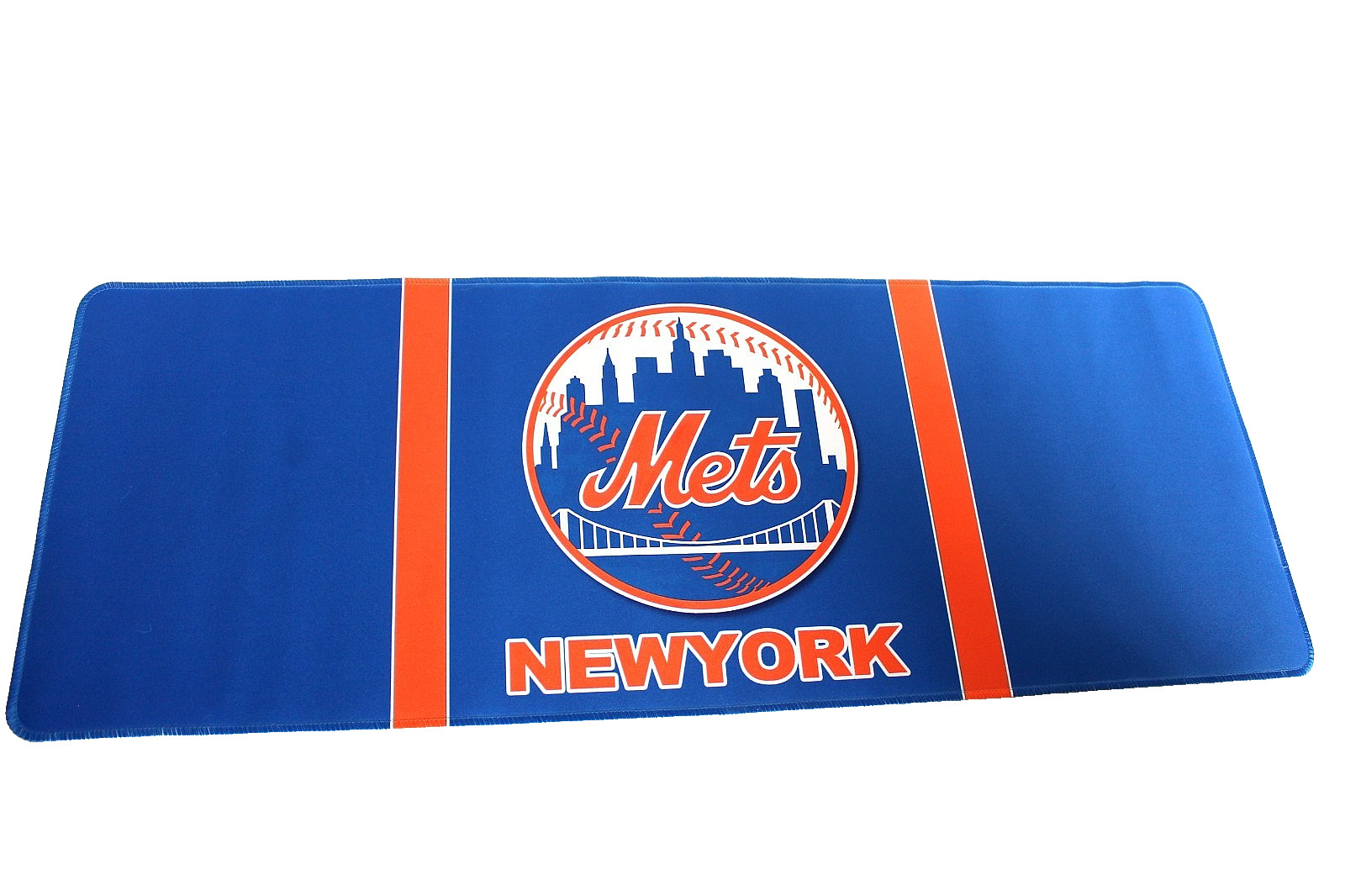 MLB NY Mets 31" x 12" Gaming Mat Desk Mat Mouse Pad Water Resist Non Slip