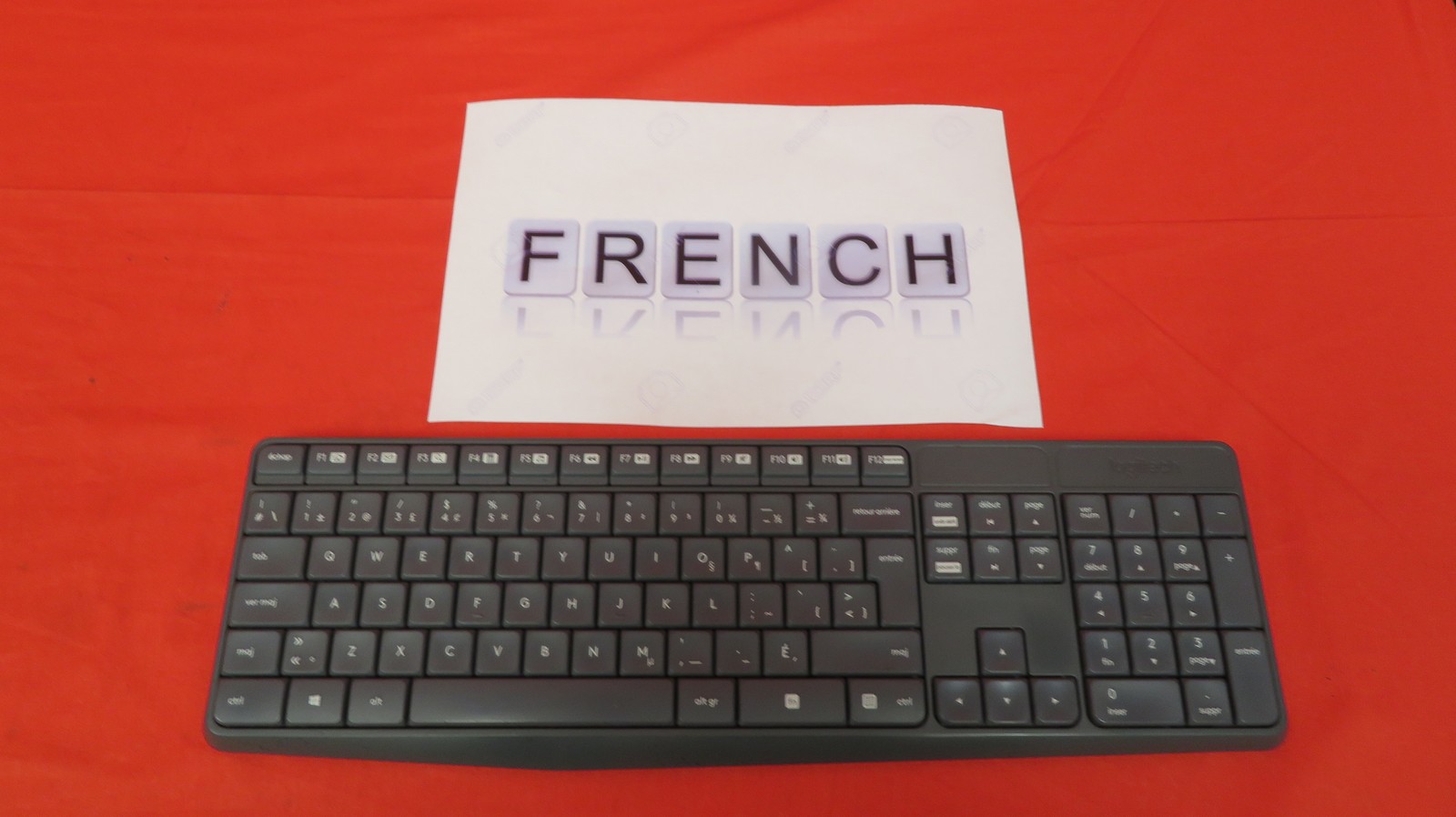Logitech K235 Wireless Keyboard French Canada Very Good 6072