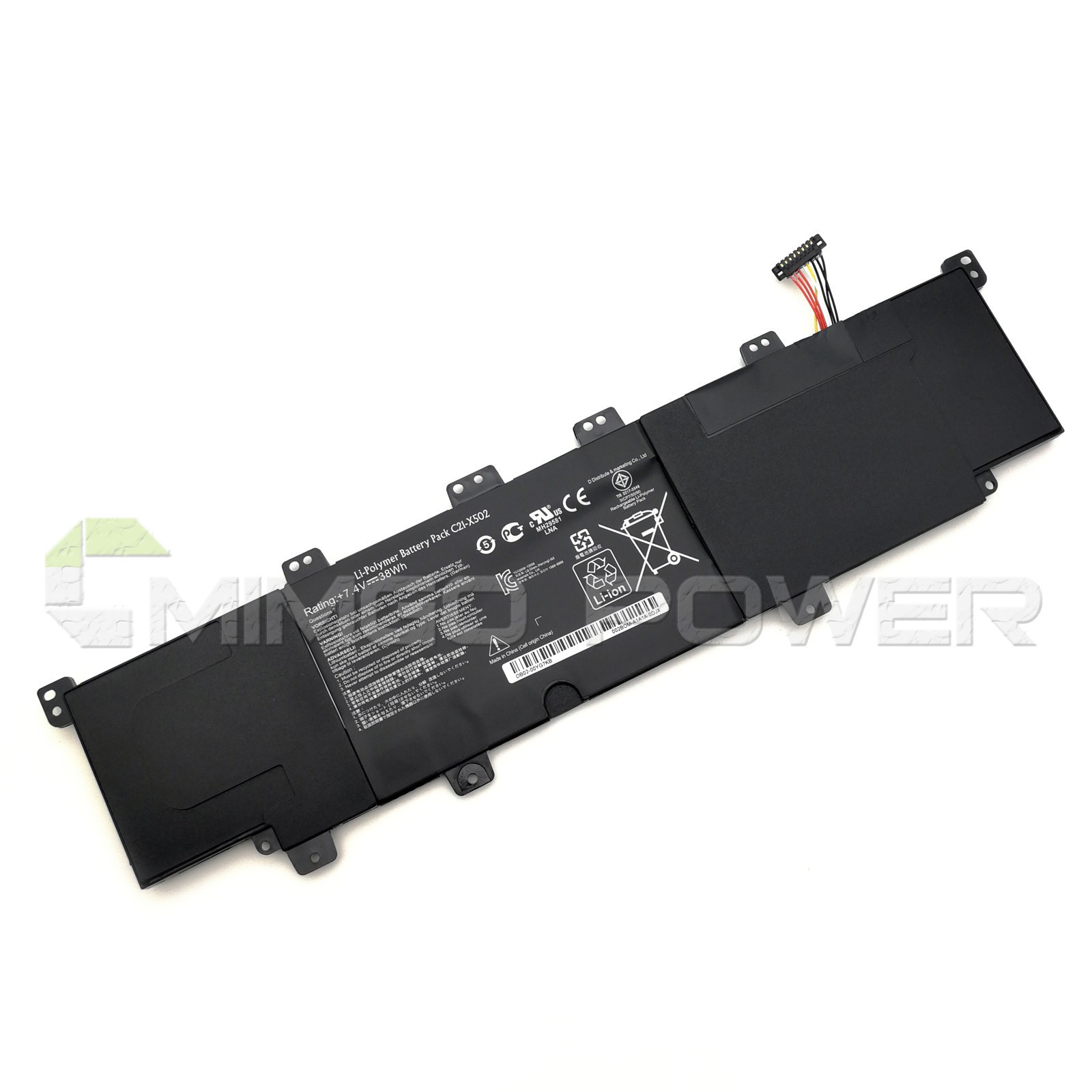 New C21-X502 7.4V 38Wh Laptop Battery for Asus F502C F502CA X502 X502C X502CA-1A