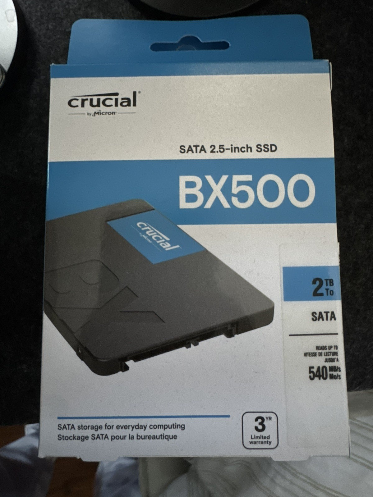 Crucial BX500 2TB SATA 2.5inch SSD CT2000BX500SSD1