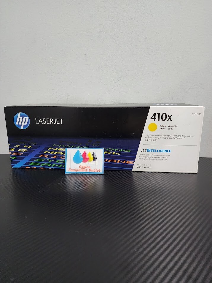 HP CF412X 412X Yellow High Yield Toner Cartridge