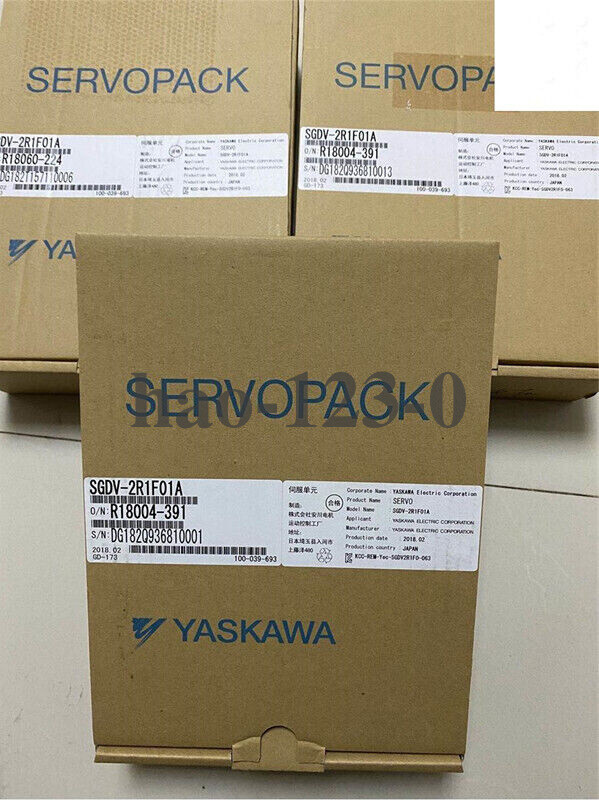 1PC Yaskawa SGDV-2R1F01A Servo Drive SGDV2R1F01A New In Box 1 Year Warranty