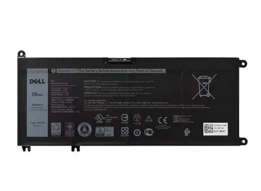 Genuine Dell 56Wh 4WN0Y Battery Inspiron 13 7779 7778 7577 7353 Series 4WNOY