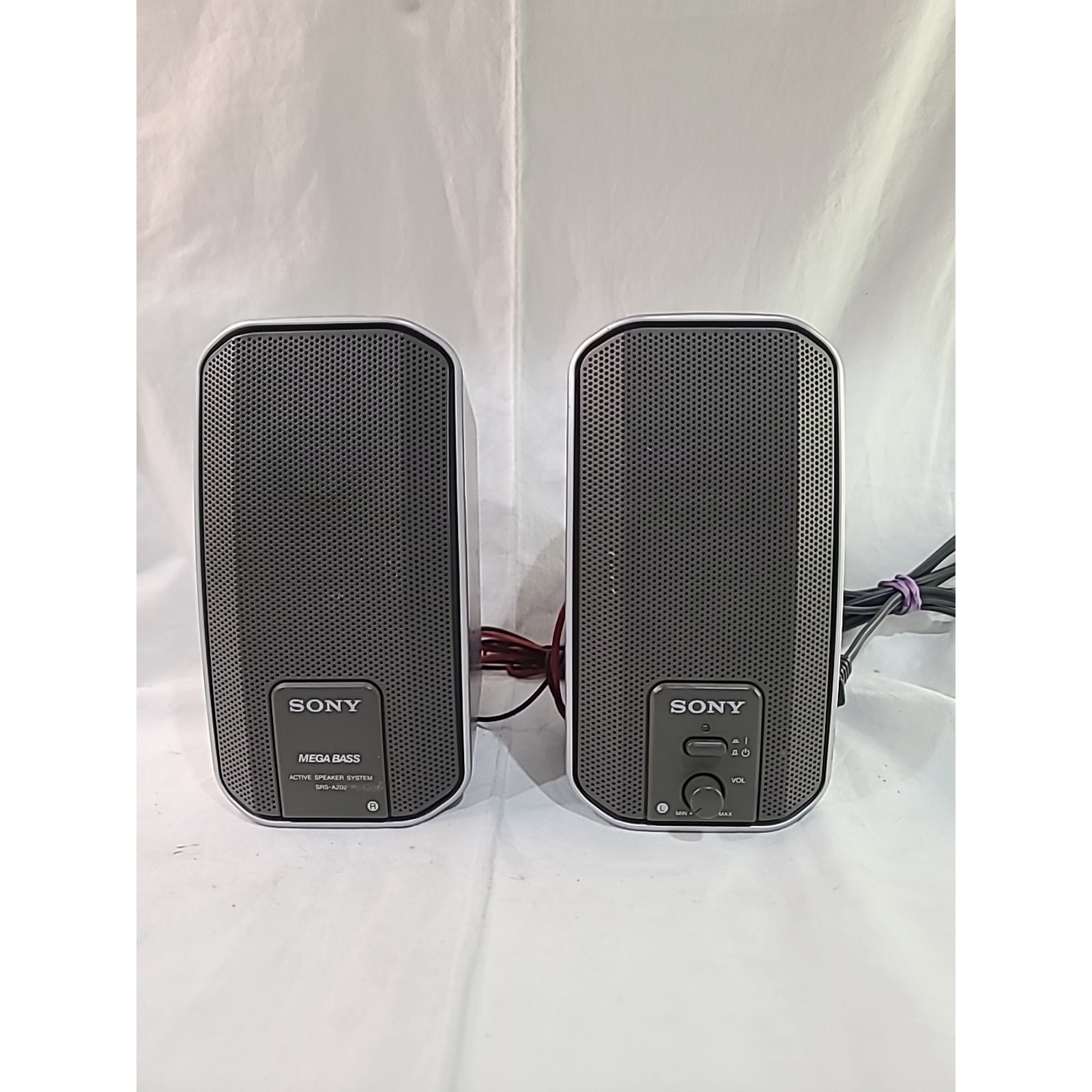 Sony SRS-A202 Desktop Speakers Bass Reflex Powered Portable Mega Bass