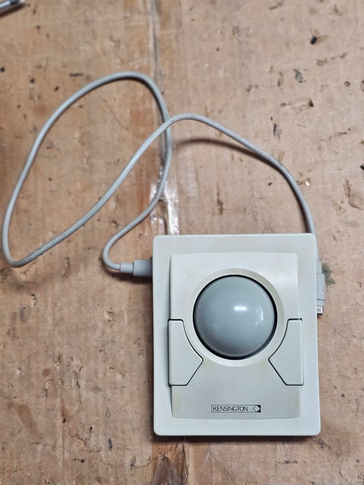 Vintage Kensington Turbo Mouse ADB Trackball 62360 V3 for Macintosh Tested