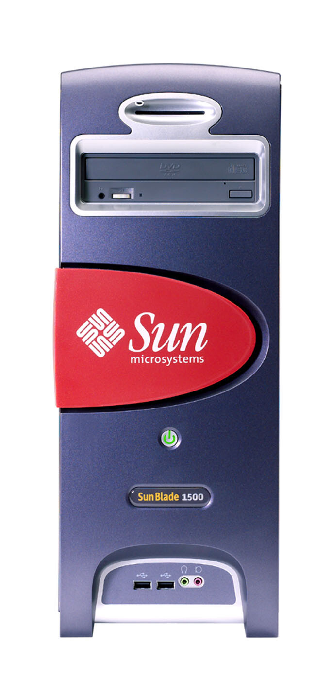 Sun Blade 1500 RED 1.062GHz, 2GB Memory, 80GB HDD, XVR100 Graphics, DVD Oracle
