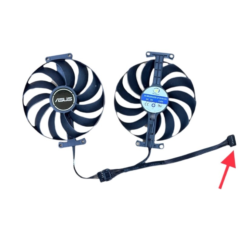 95MM Video card fan for ASUS KO GeForce RTX 3060 3060 Ti 3070 V2 OC Edition
