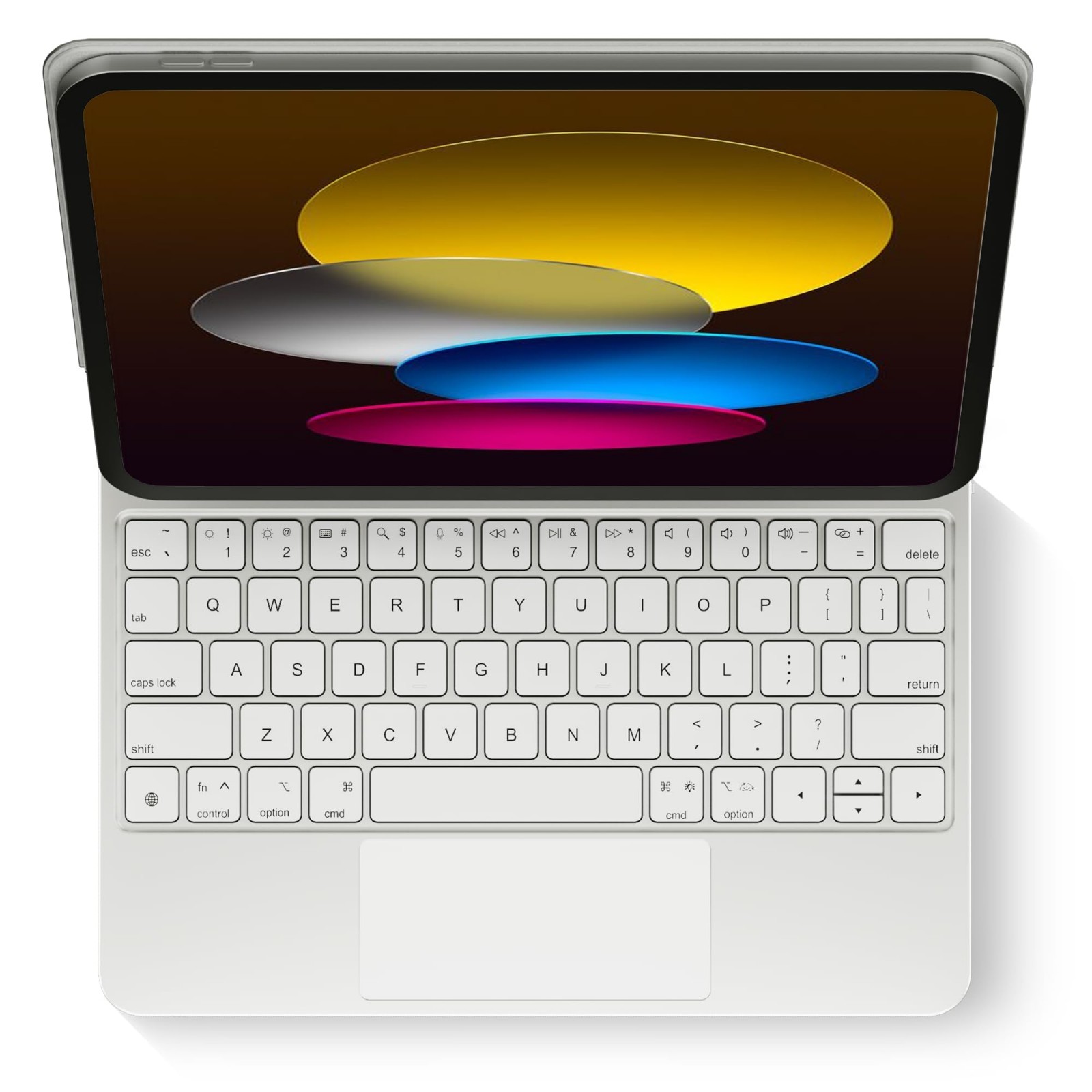  Wireless Magic Keyboard Case for Apple iPad 11th Gen (A16) 2025 & iPad 10th 