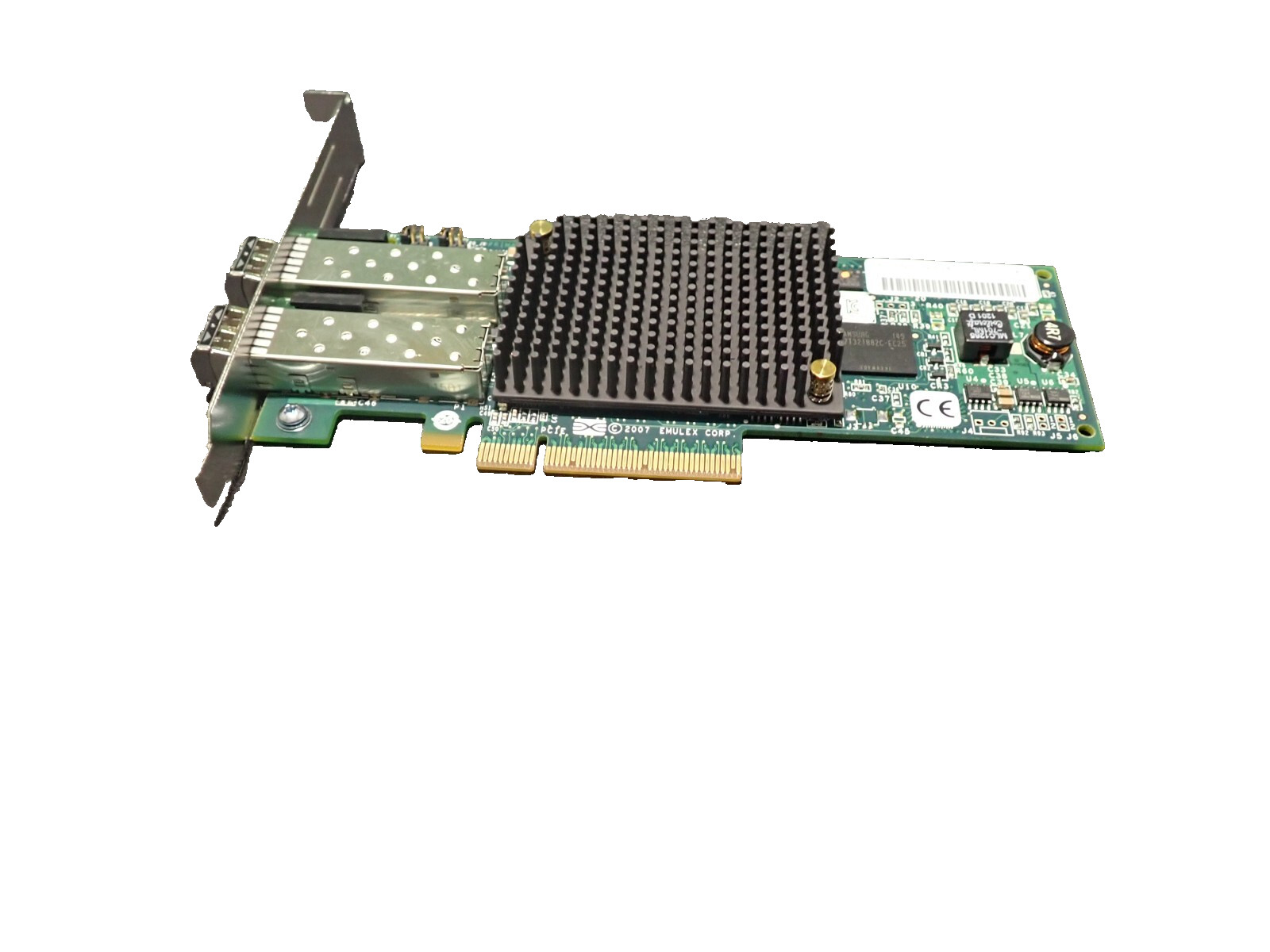 IBM 10N9824 EMULEX LPE12002 577D 8GB PCI-E Dual Port Fiber Channel FC Adapter