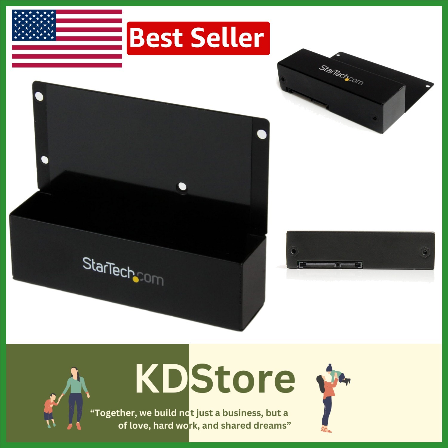 Enhance Storage with StarTech SATA to 2.5-in & 3.5-in IDE Adapter for HDD Docks