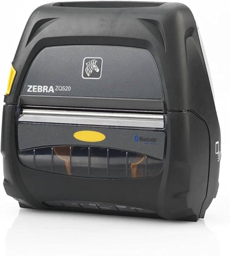LikeNew Zebra ZQ52-AUE0000-00 ZQ520 Thermal 4" Printer Bluetooth iOS Android