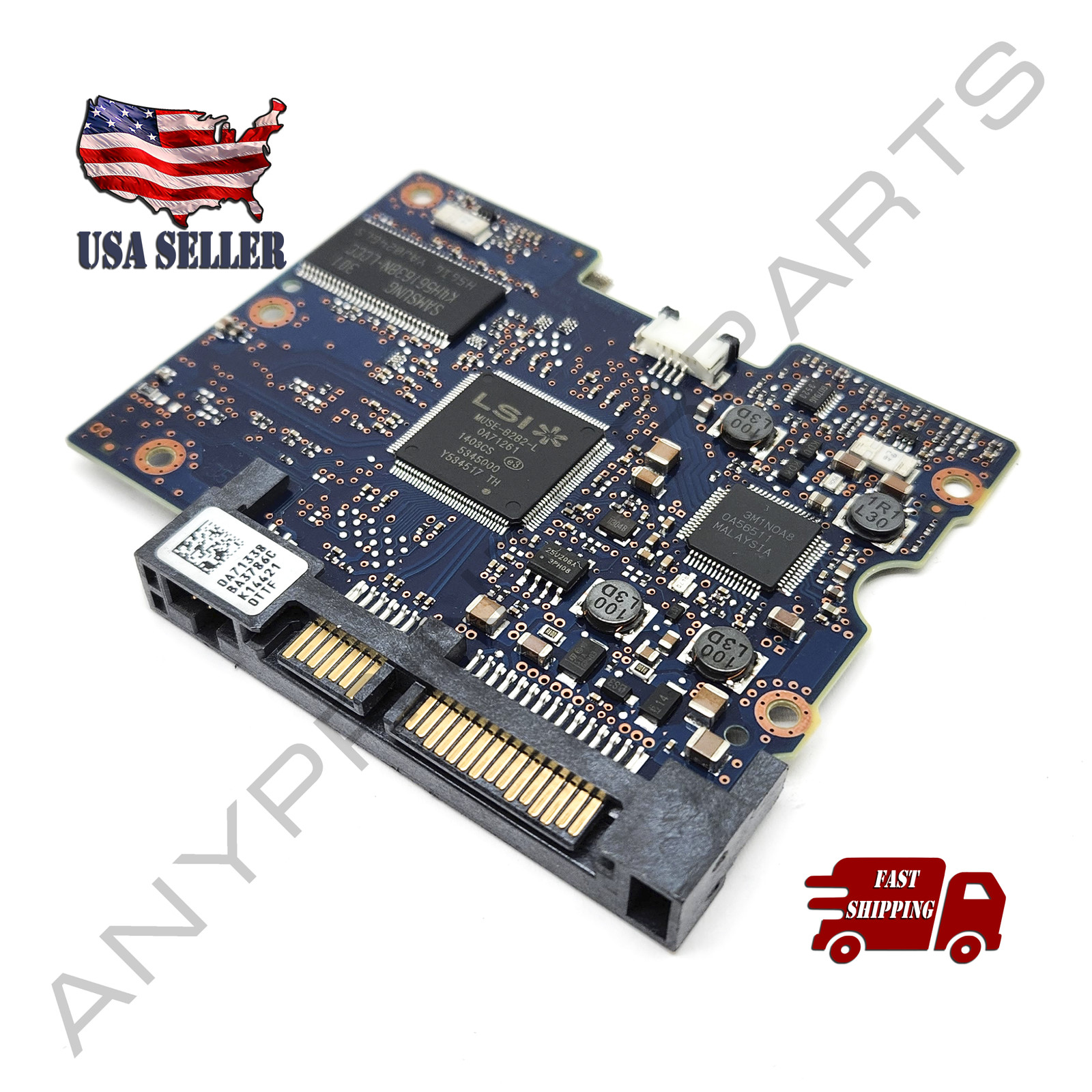Hitachi HDD 1000GB P/N 0F11387 Model HUA722010CLA330 SATA Controller Only