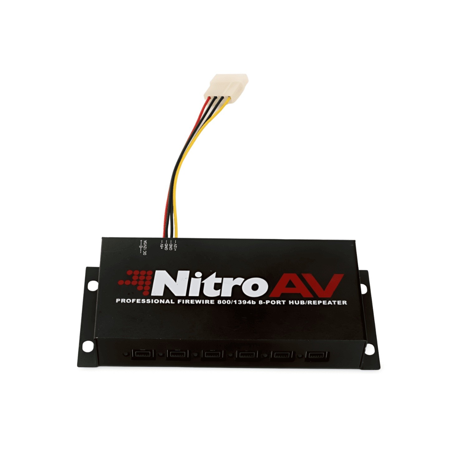 Firewire 800 IEEE-1394B Hub 6-Port Powered (Reconditioned) Nitro AV