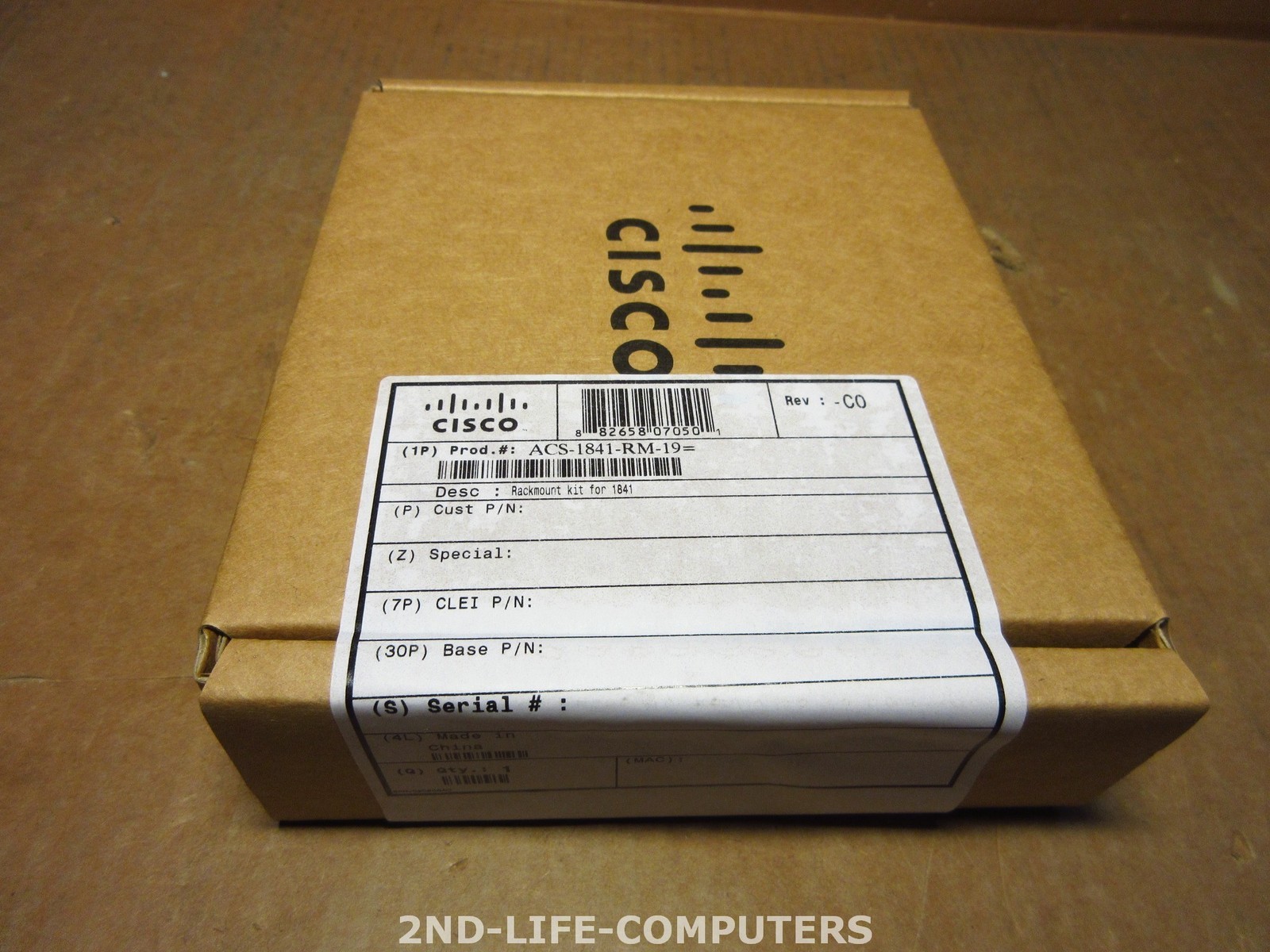 CISCO ACS-1841-RM-19 19" Rack Mount Kit for Cisco 1841 BRACKETS NEW NEW IN BOX