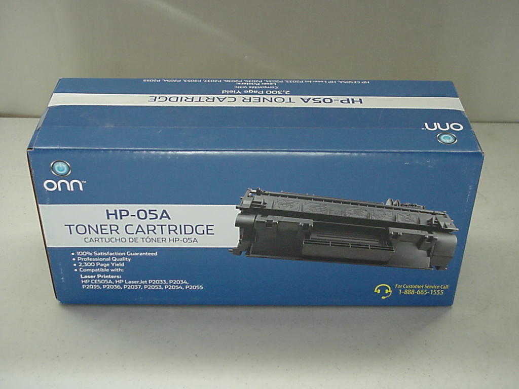 onn HP-05A Black Toner Ink Cartridge CE505A P2033 P2034 P2035 P2036 P2037 P2055