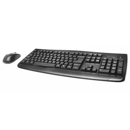Kensington K72324usa Keyboard And Mouse Set, Black, 1 13/16" H