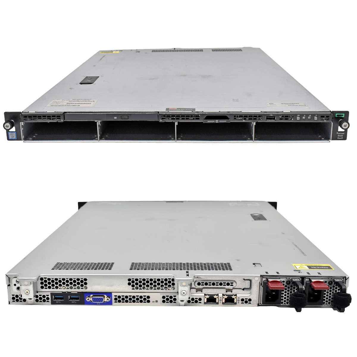 HP ProLiant DL60 G9 1x Intel E5-2623 v3 16GB DDR4 RAM 1xHS / Cooler 4 x 3.5" LF