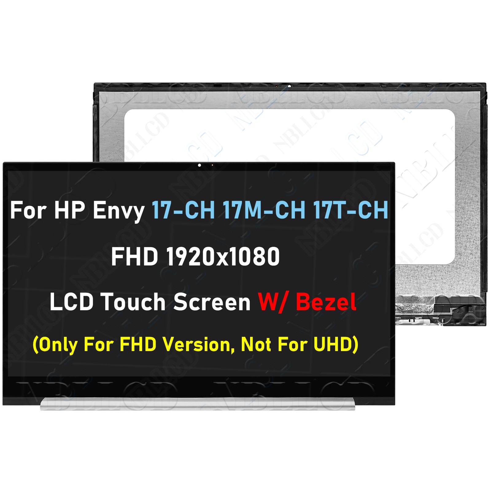 M27508-AA1 For HP Envy 17M-CH0013DX 17M-CH1013DX FHD LCD Touch Screen W/ Bezel