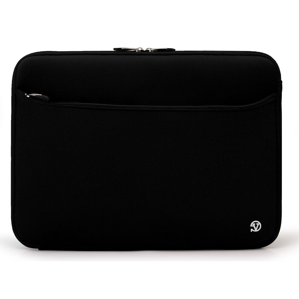Black Neoprene Laptop Sleeve Case For 13" Microsoft Surface X / Surface Pro 9