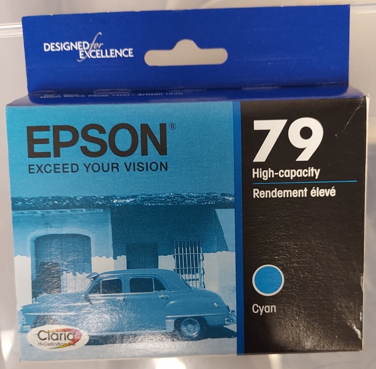 Epson 79 Cyan Original Ink Cartridge High Capacity. Exp. 2025