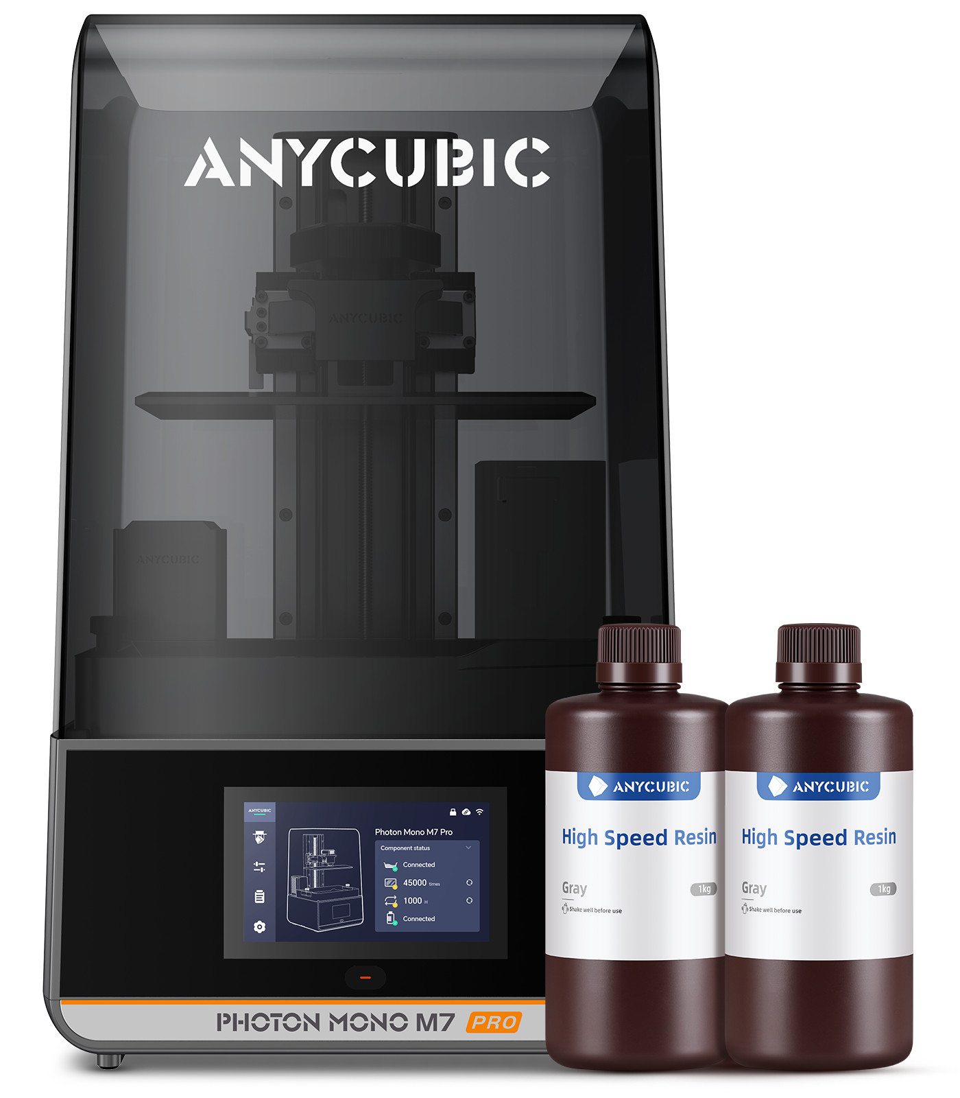 ANYCUBIC Photon Mono M7 Pro 170mm/h 10.1'' 14K Resin LCD 3D Printer+2KG Resin