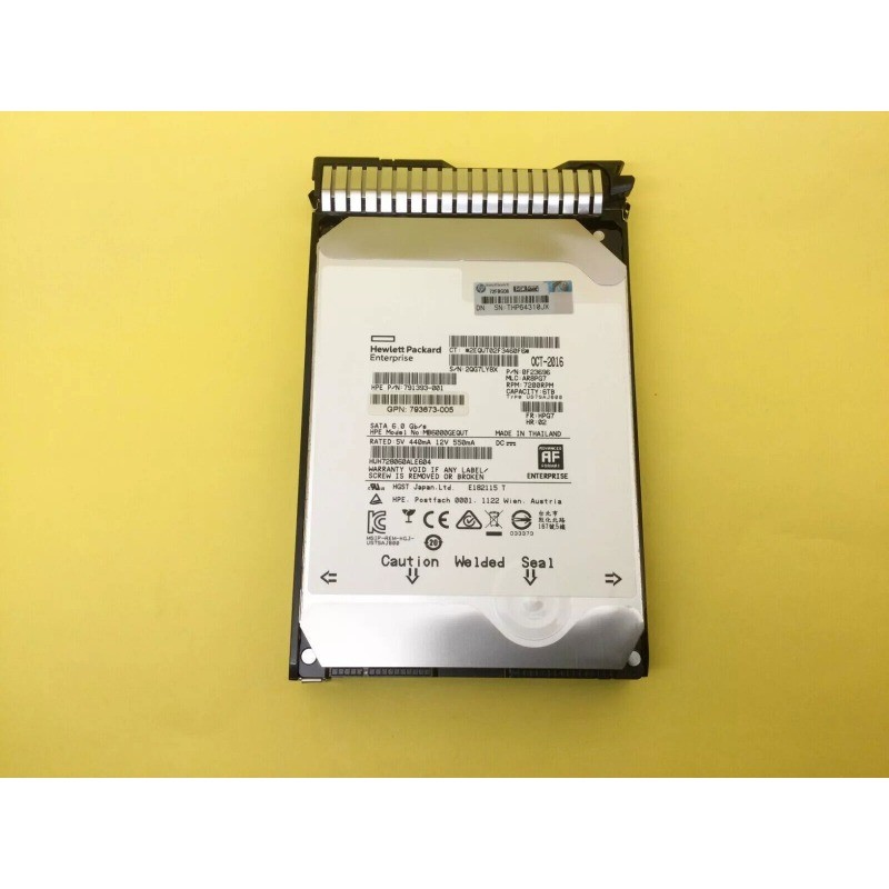 NewHPE 6TB 793683-B2179368 793767-001 6G 3.5'' LFF 7.2K SATA SC He 512e HDD Hard