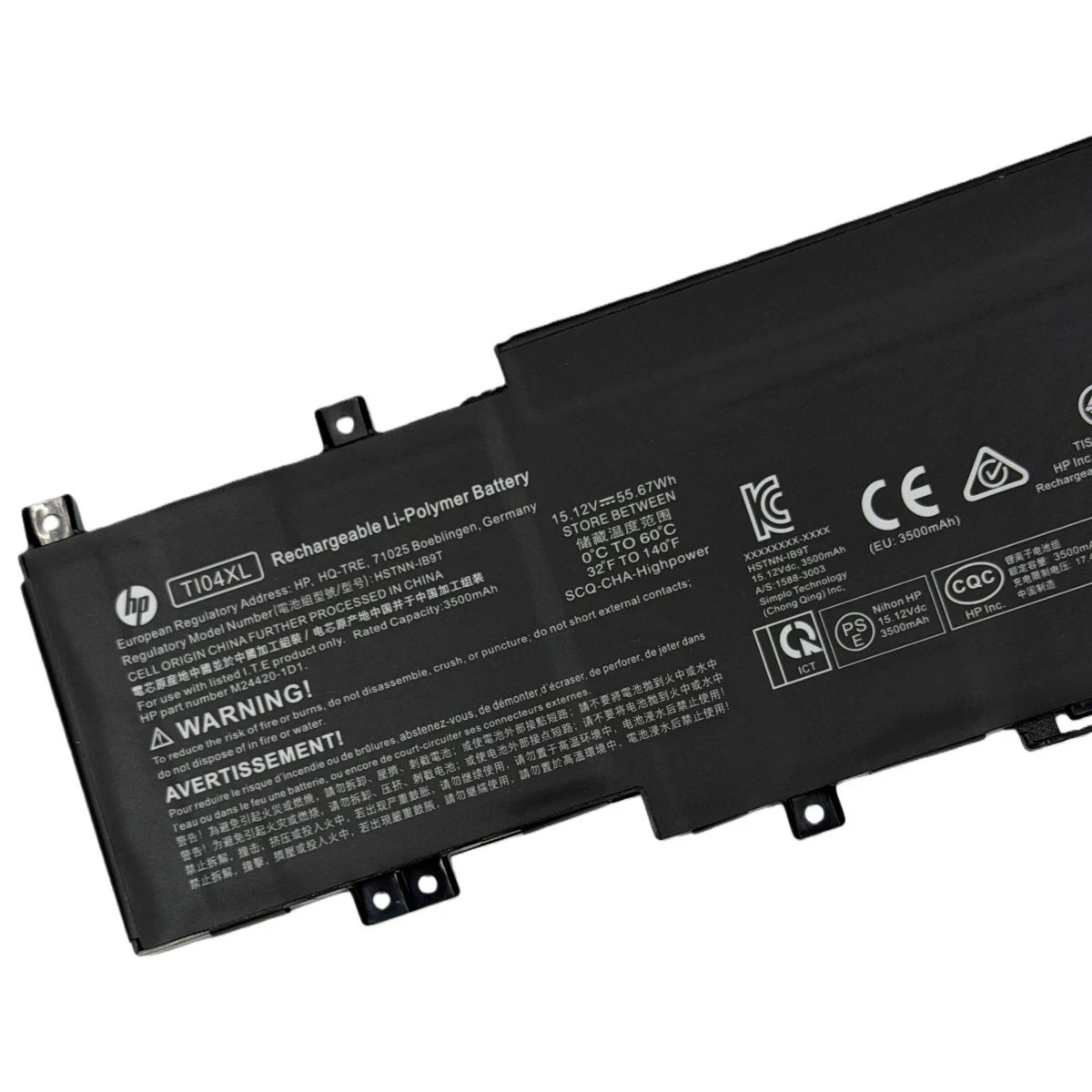 Genuine  TI04XL Battery For HP Envy  17-ch 17-ch0001nv 17-CH0017NN  HSTNN-IB9T