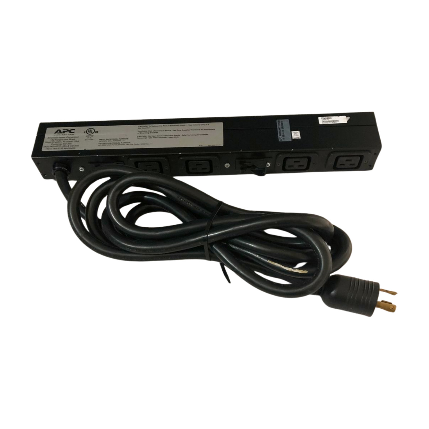 APC AP9570 1U Rack PDU 30A 208V Basic Power Distribution Unit