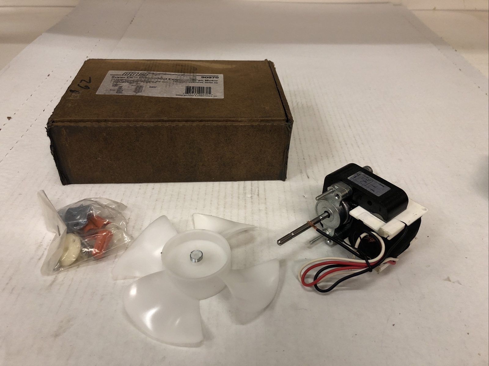 1 NEW MARS 90970 COMMERCIAL EVAPORATOR FAN MOTOR 115/230V 50/60HZ