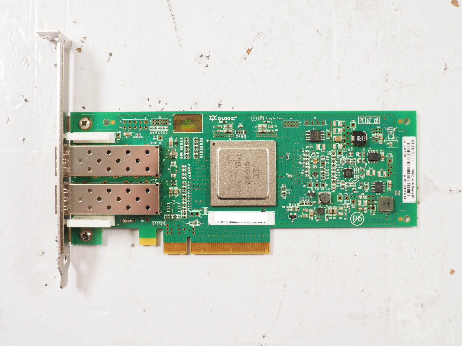 Qlogic HP AJ764-63002 QLE2562-HP PX2810403-20 H/P Dual-Port Adapter
