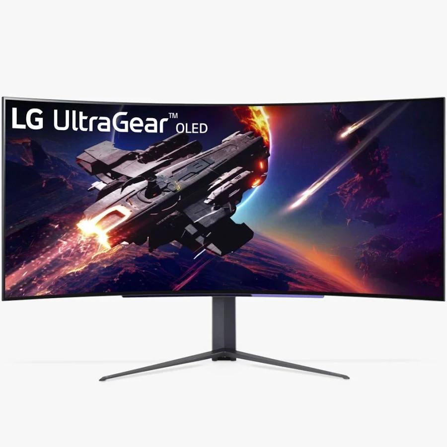 LG UltraGear 45" OLED Curved Gaming Monitor (45GS96QB-B)