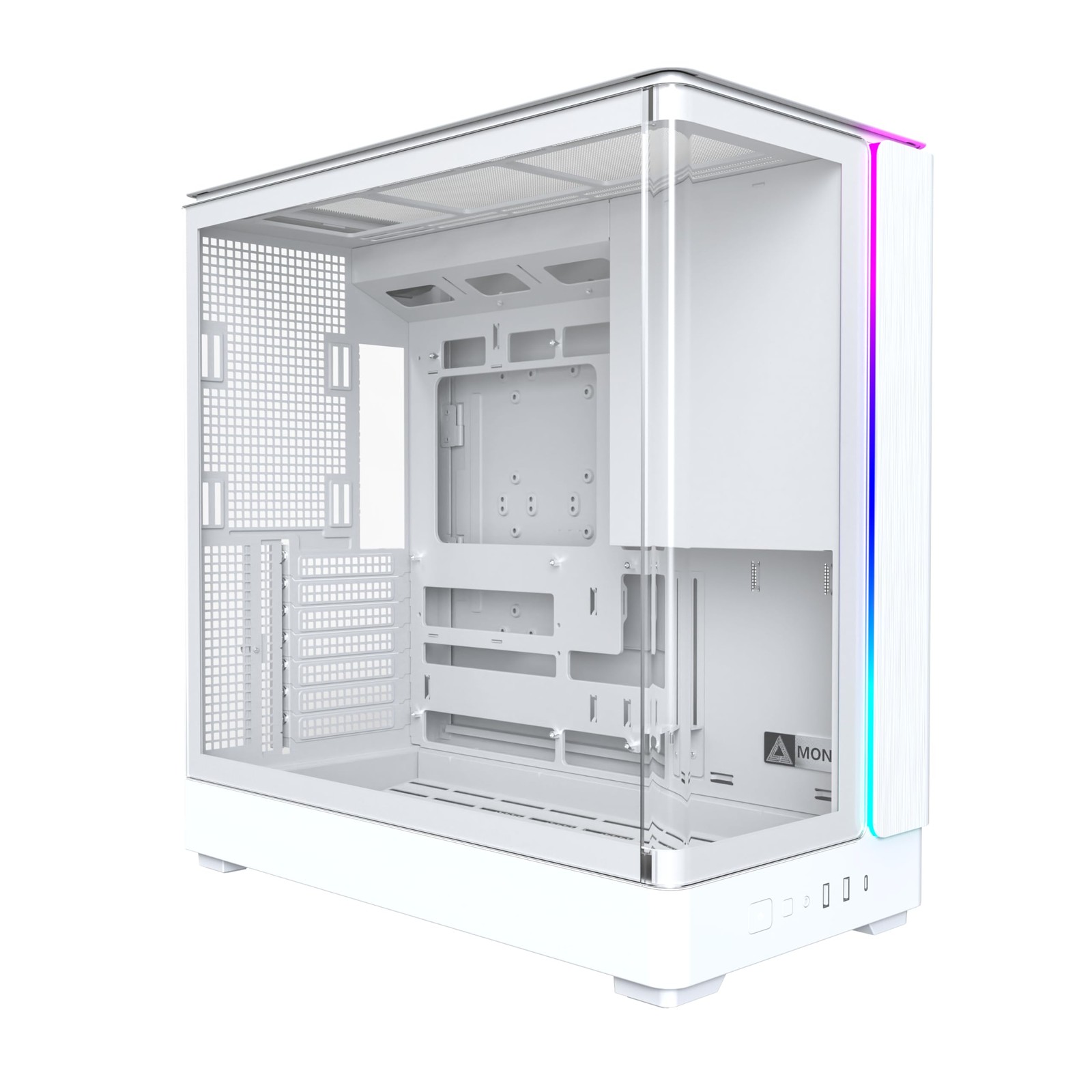 Montech KING45W King 45 ATX PC Case White