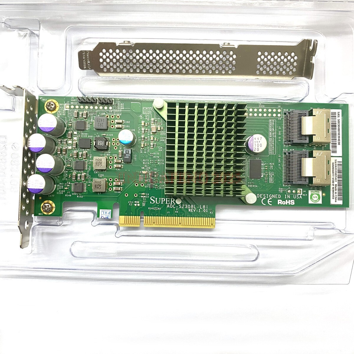Supermicro 9207-8I SAS2308 PCIe 3.0 6Gbps SAS HBA P20 IT Mode ZFS FreeNAS unRAID