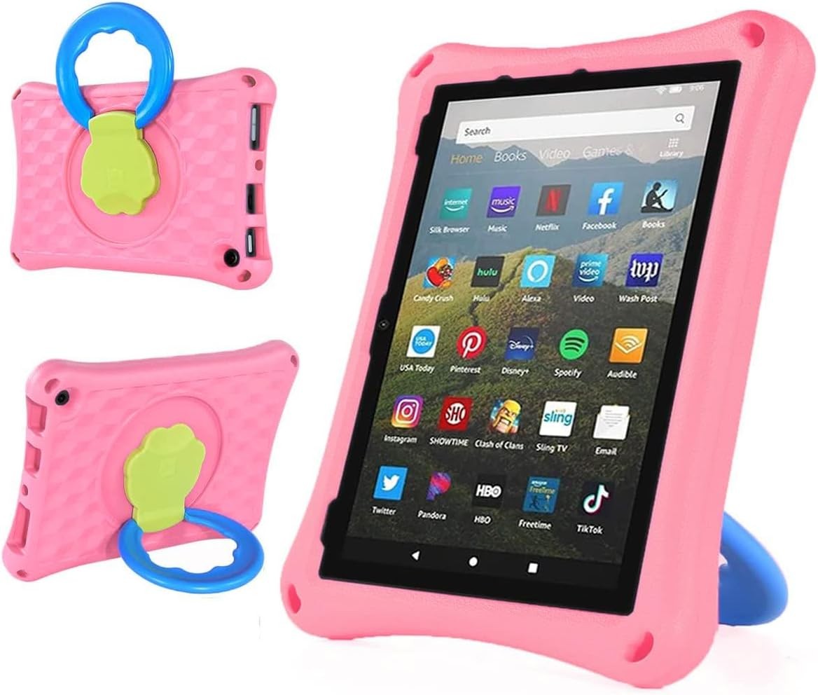 Lightweight Shockproof Kids Tablet Case for 10 Inch Tablets, Anti-Slip Design