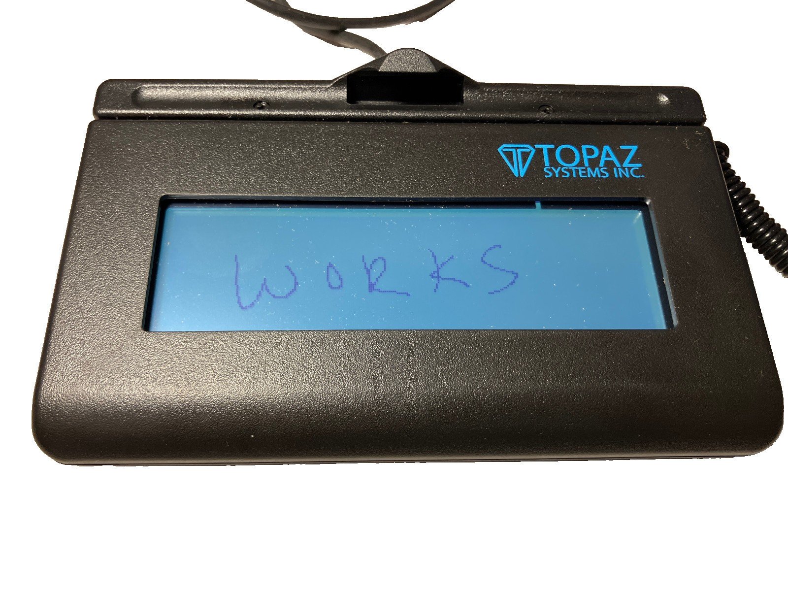 TOPAZ SIGNATURE PAD T-LBK460-BSB-R BACKLIGHT USB - BLACK