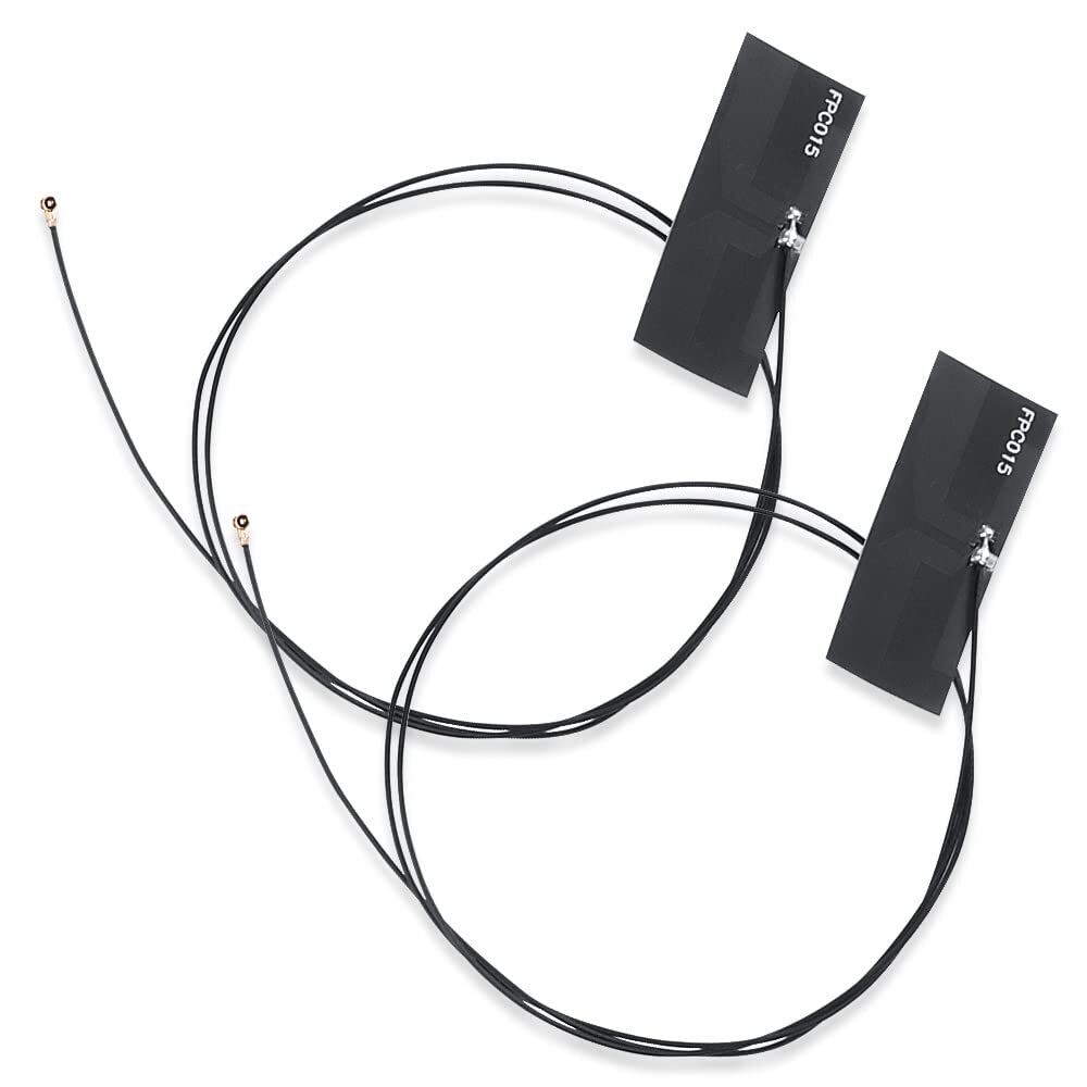 60cm/2ft 2pcs Mhf4 Ipex Wlan Network Adapter Pc Antenna For Ngff Intel 7260 8260