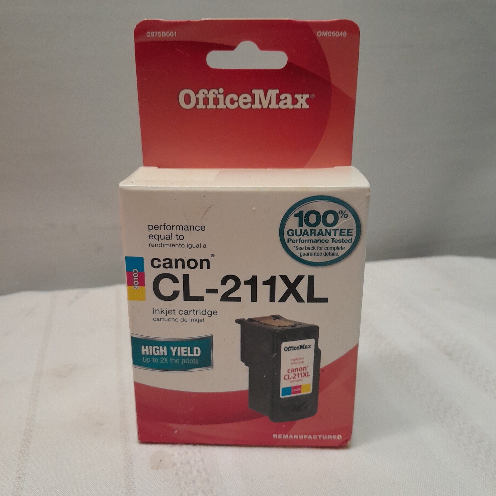 Canon CL-211XL Color Ink Cartridges New Genuine Sealed
